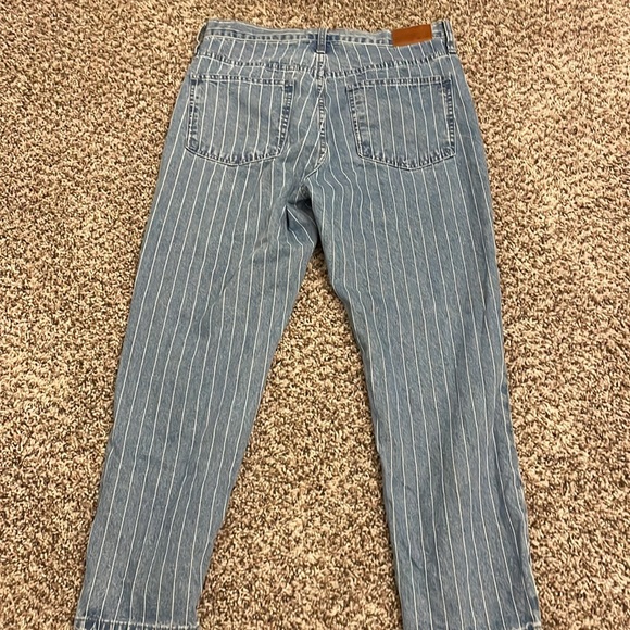 Madewell The Perfect Vintage Jean: Pinstripe Edition Sz 30 - Picture 11 of 15